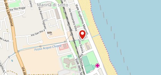 Hotel Sydney San Benedetto del Tronto sulla mappa