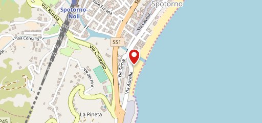 Hotel Tirreno sulla mappa