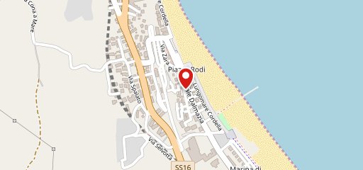 Hotel Venezia New Vasto sulla mappa