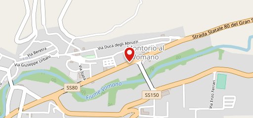 Pizzeria Vomano sulla mappa