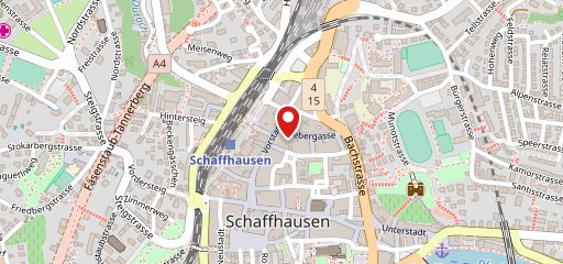 Hotel Zak Schaffhausen sulla mappa