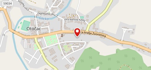 Hotel Zvonimir sulla mappa