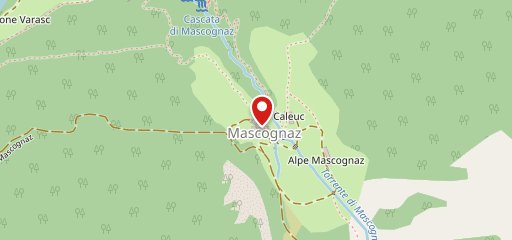 Hotellerie de Mascognaz sulla mappa