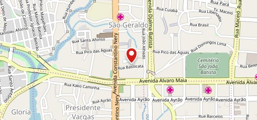 Sushi San Delivery no mapa