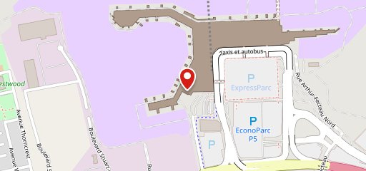 Houston Avenue Bar & Grill - Airport Montreal (YUL) sur la carte