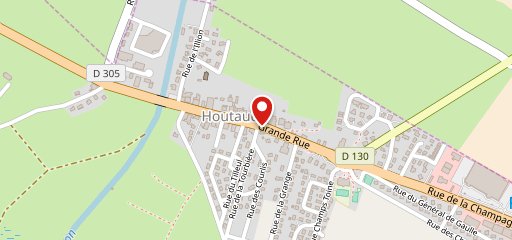 Houtaud Pizz' sur la carte