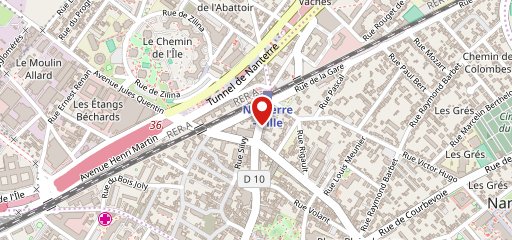 Délices de Nanterre sur la carte