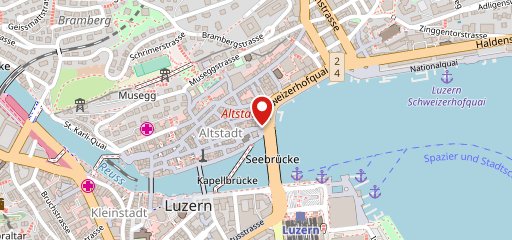 Bäckerei Hug - Luzern Schwanenplatz sulla mappa