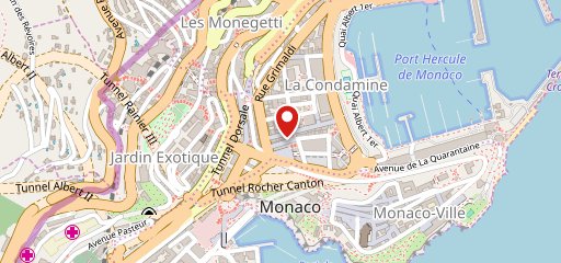 Huit et Demi restaurant Monaco sur la carte