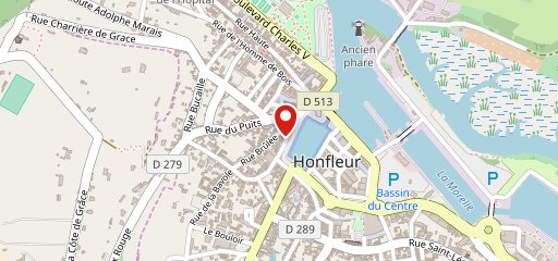 Huître Brûlée sur la carte