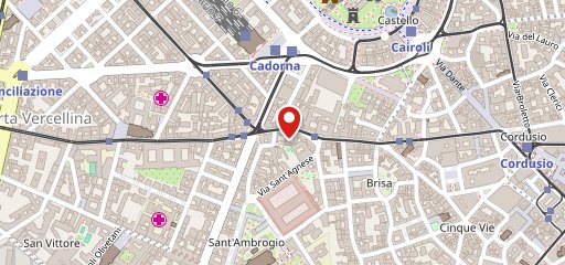 Hummus Around - Corso Magenta sulla mappa