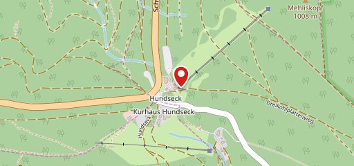 Hundshütte sur la carte