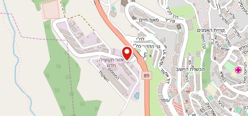 חומוס אליהו צפת sur la carte