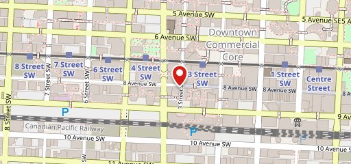 Hy's Steak House - Calgary sur la carte