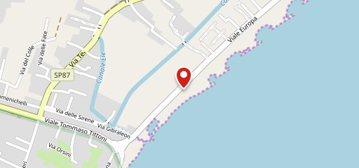 Stabilimento Balneare Capo Circeo Beach sulla mappa