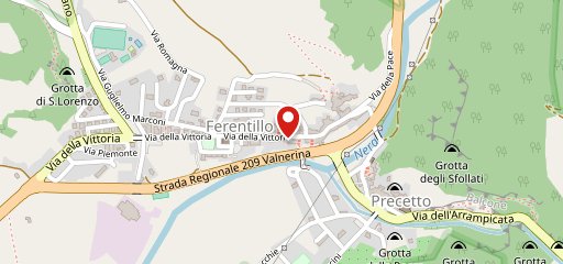 I Templari rosticceria e pizzeria sulla mappa