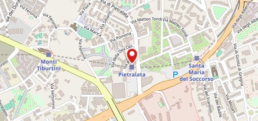 iBirrattieri Roma Tiburtina sulla mappa