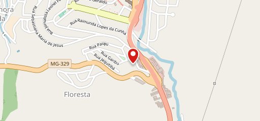 Espaço Rolls Hamburgueria, Pizzaria, Açaí e Sorveteria - Bairro Floresta Caratinga no mapa