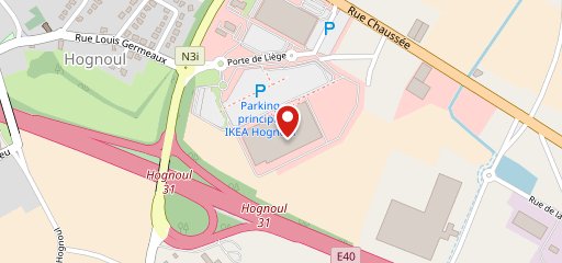 Restaurant IKEA sur la carte