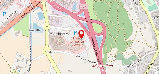 Restaurant IKEA Avignon sur la carte