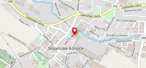 Iktus, storitve, zastopanje d.o.o. PE pub beli Konj on map