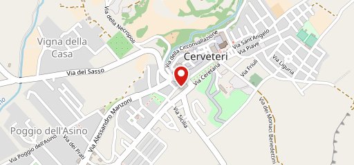 Il Baretto Cerveteri sulla mappa