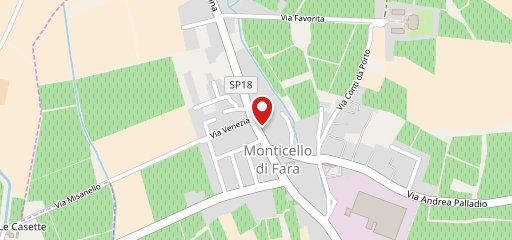 Il Baretto di Monticello di Fara sulla mappa