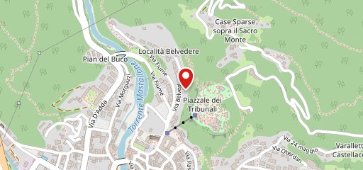 Osteria del Belvedere sulla mappa