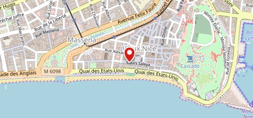 Bongusto Nice sur la carte