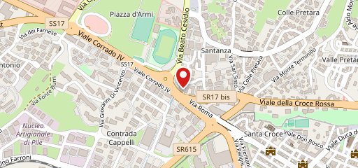 Il Canguro L’Aquila sulla mappa