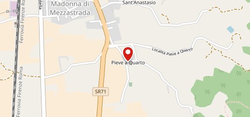 Ristorante Pizzeria B&B Il Casale Di Pieve A Quarto sulla mappa