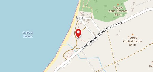 Casotto di Baratti sulla mappa