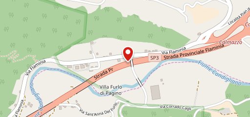 Il Chioschetto Villa Furlo Park sulla mappa