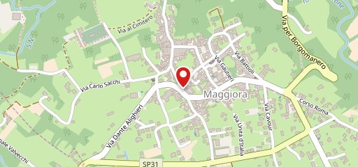 Il circolo di Maggiora sulla mappa