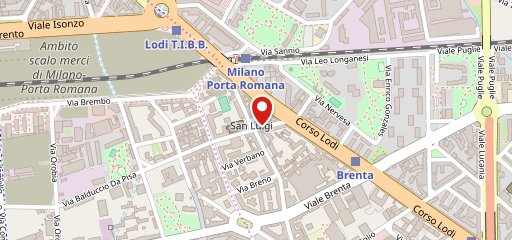 Ristorante Il Delfino - Milano Zona Lodi sulla mappa