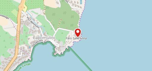 Il Faro Capomulini sulla mappa