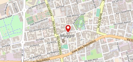 Panificio Pasticceria Cristina Muggiò sulla mappa