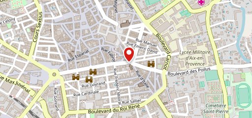 le four aix en provence sur la carte