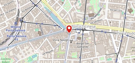 Il Forno Dei Navigli sur la carte