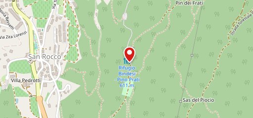 IL FU Rifugio Bindesi sulla mappa