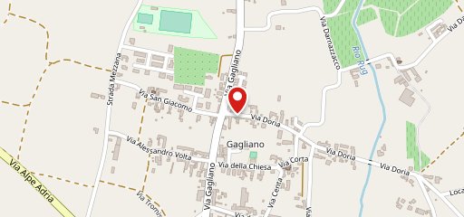 Il Giardino 1886 - Osteria Trattoria Cividale sulla mappa