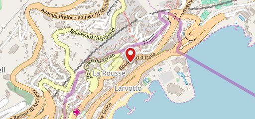 Il Giardino Monte-Carlo sur la carte