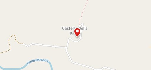 Castello della Pieve sulla mappa