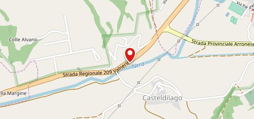 Ristorante Grottino del Nera sur la carte