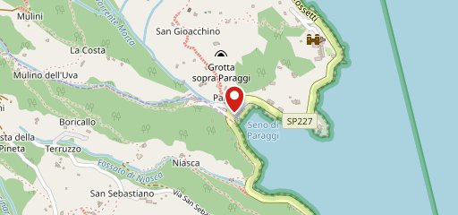 Il Guscio Paraggi Portofino sulla mappa