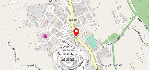 Mama Pizza Palombara Sabina sulla mappa