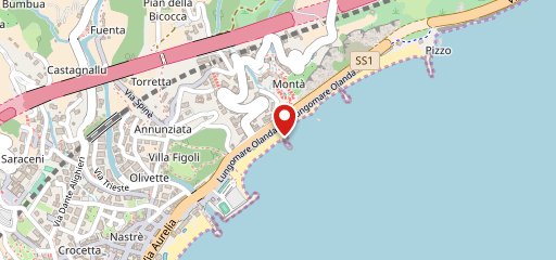 Il Moletto • chiosco bar noleggio lettini e ombrelloni sulla mappa