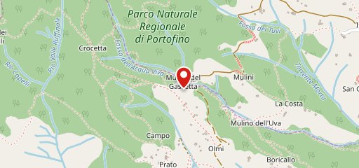 Mulino del Gassetta sulla mappa