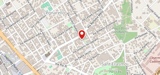 Il Palio ristorante pizzeria legnano sulla mappa