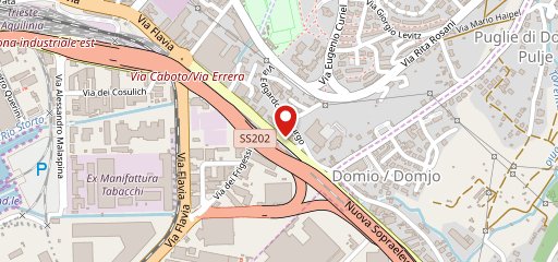 Il Pane Quotidiano - Strada della Rosandra sulla mappa